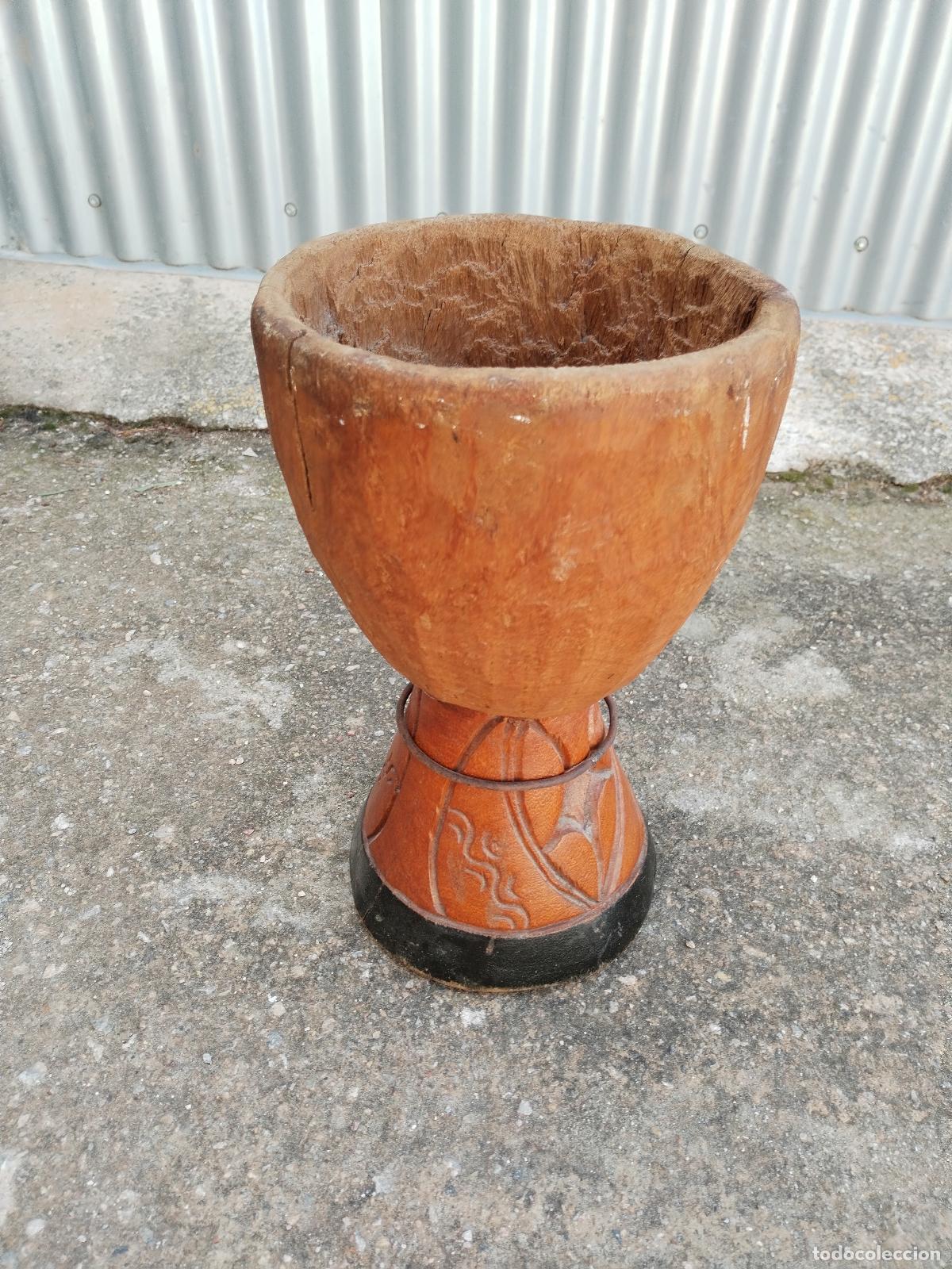 Instrumentos musicales: djembe africa - Foto 1