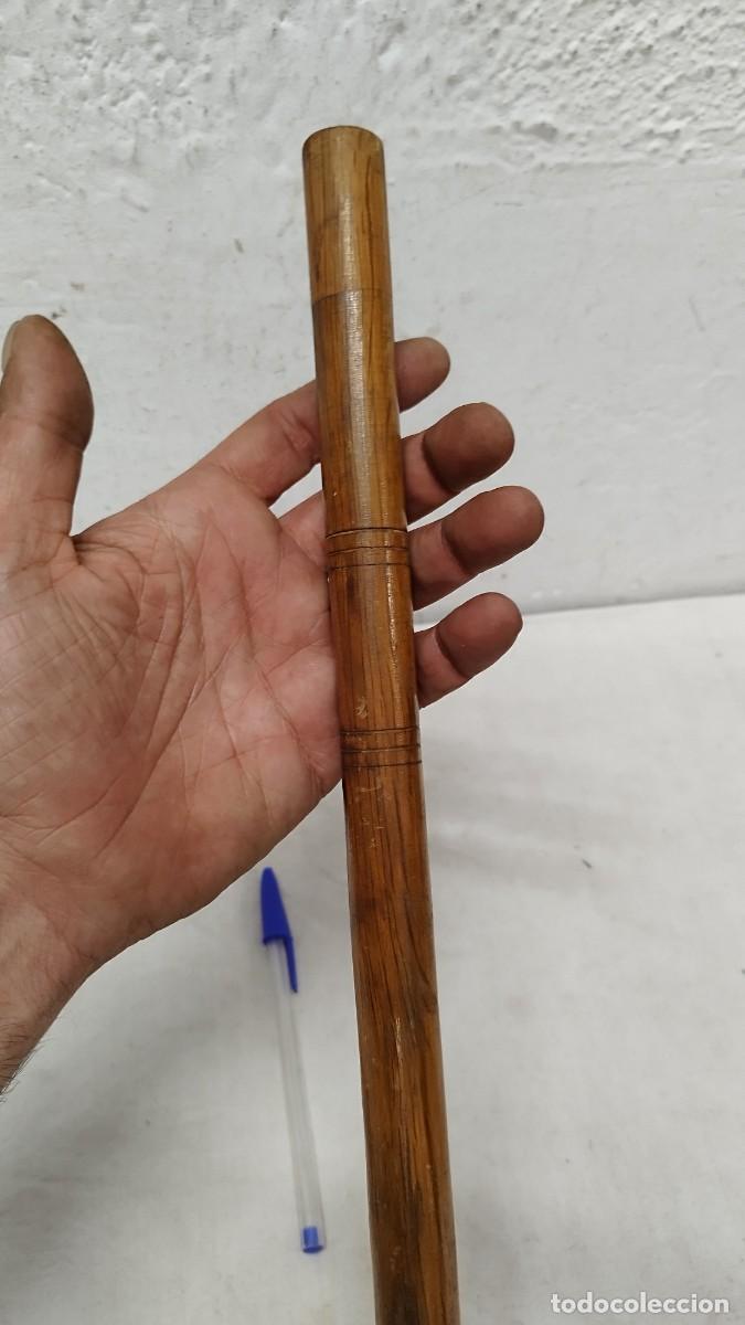 Instrumentos musicales: Antigua flauta de madera a identificar - Foto 6