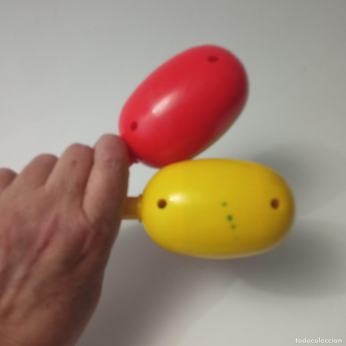 Instrumentos musicales: Maracas de plastico duro - Foto 3