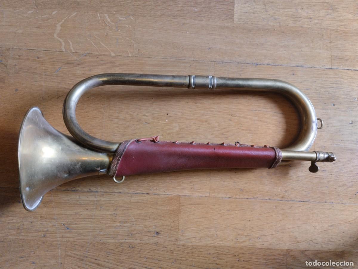 Instrumentos musicales: Corneta antigua Honsuy - Foto 1