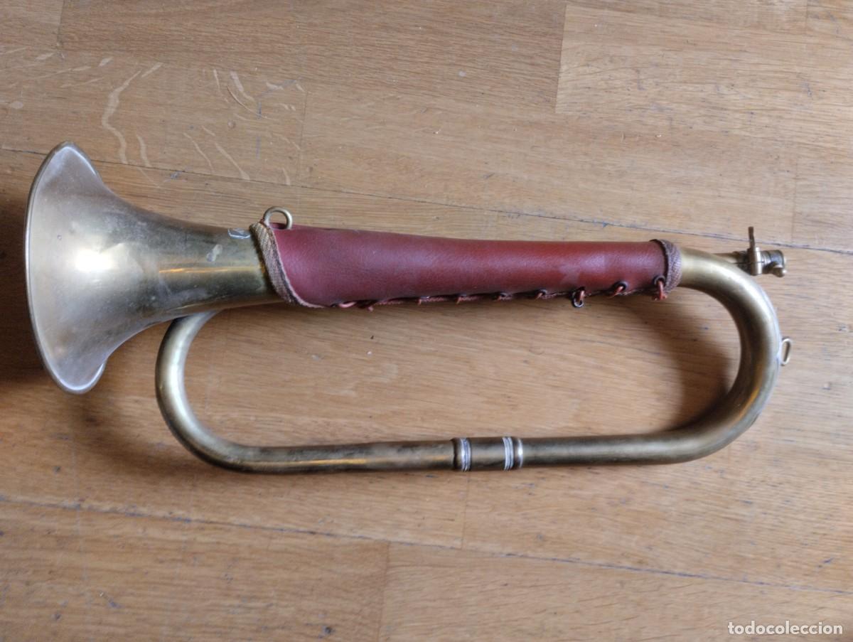 Instrumentos musicales: Corneta antigua Honsuy - Foto 2