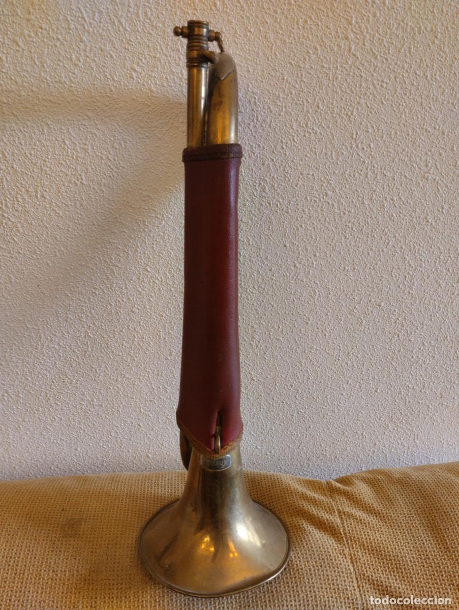 Instrumentos musicales: Corneta antigua Honsuy - Foto 4