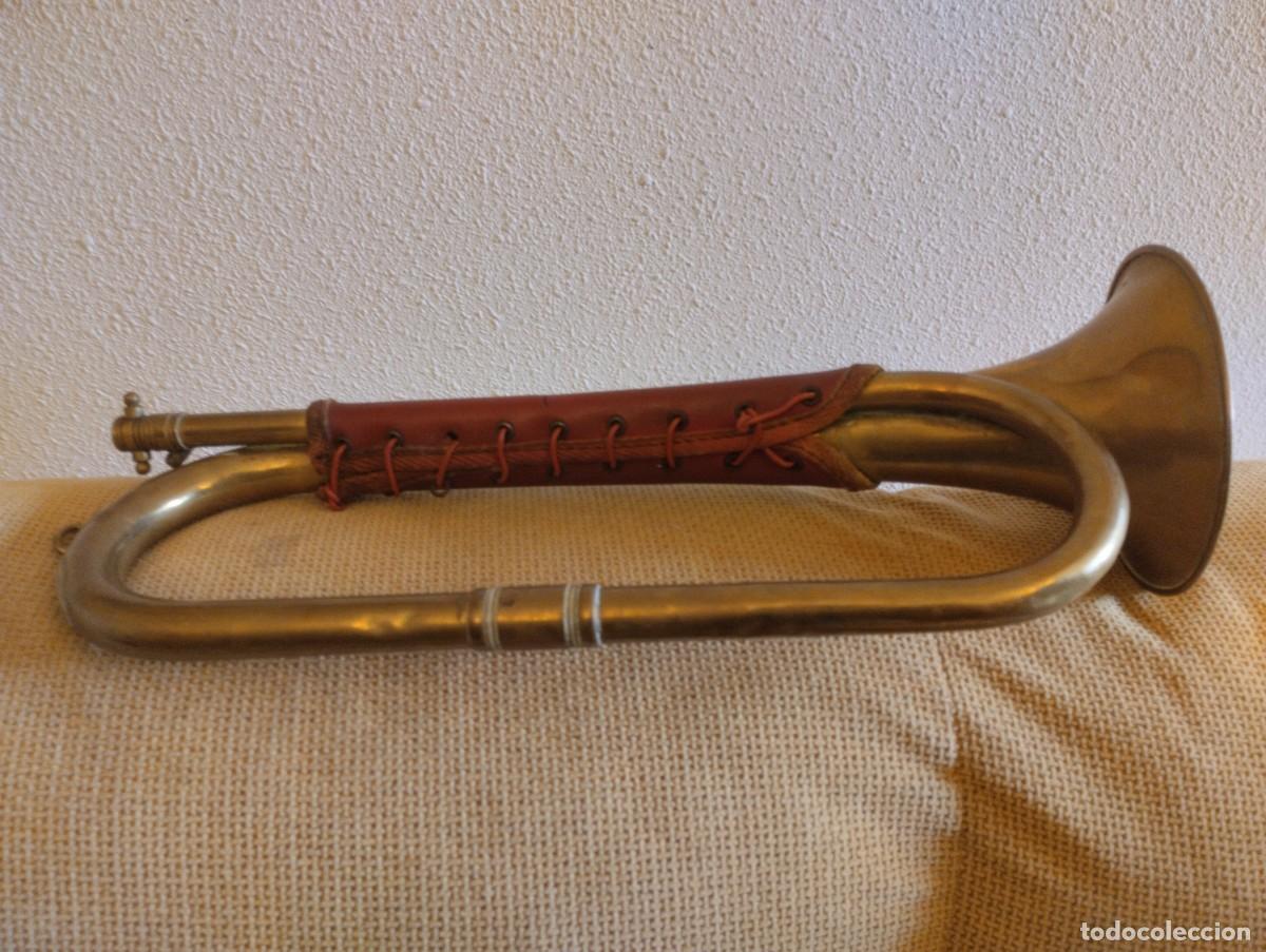 Instrumentos musicales: Corneta antigua Honsuy - Foto 6