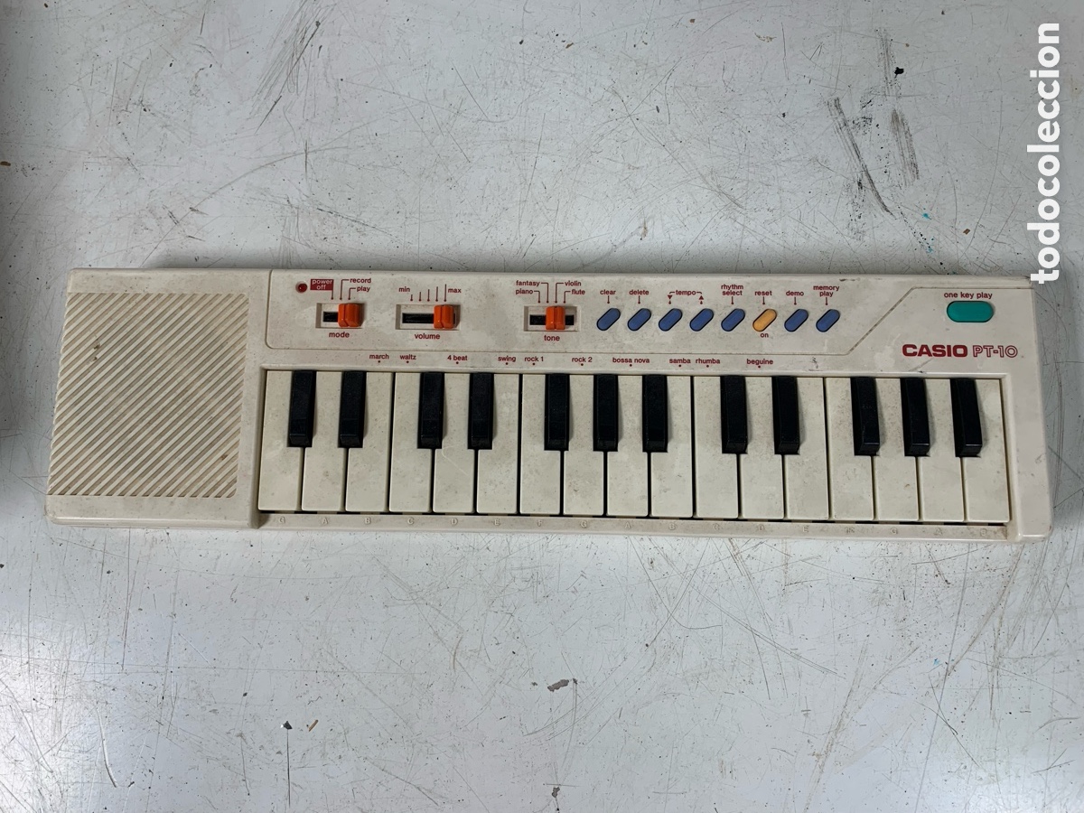 Instrumentos musicales: 01_ &Oacute;rgano Casio PT10 - Foto 2