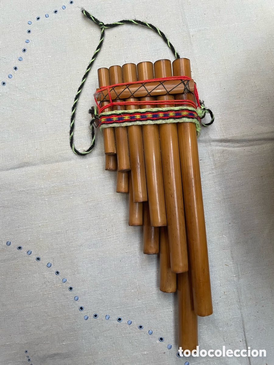 Instrumentos musicales: Flauta de pan andina - Foto 1