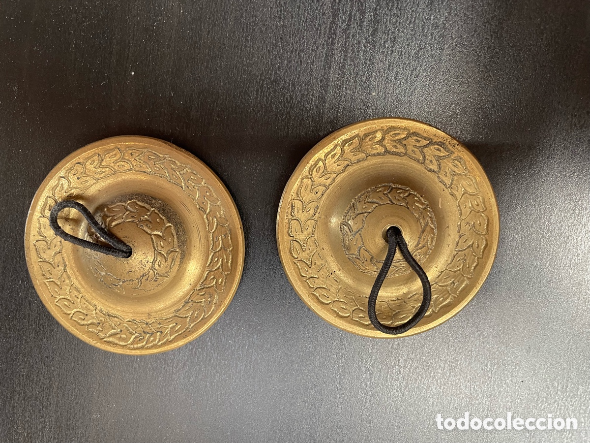 Instrumentos musicales: Campanas tingshas tibetanas - Foto 2