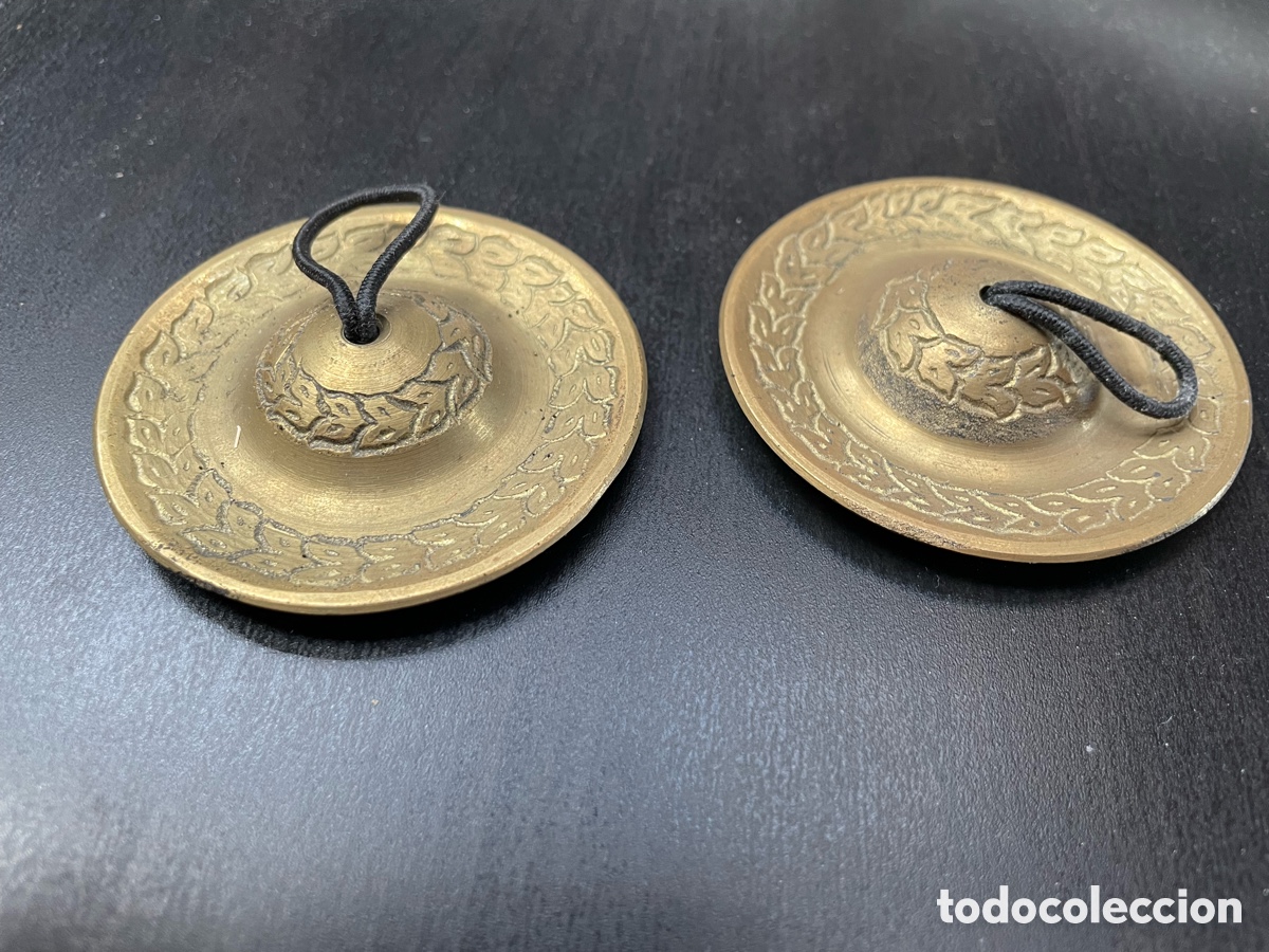Instrumentos musicales: Campanas tingshas tibetanas - Foto 1