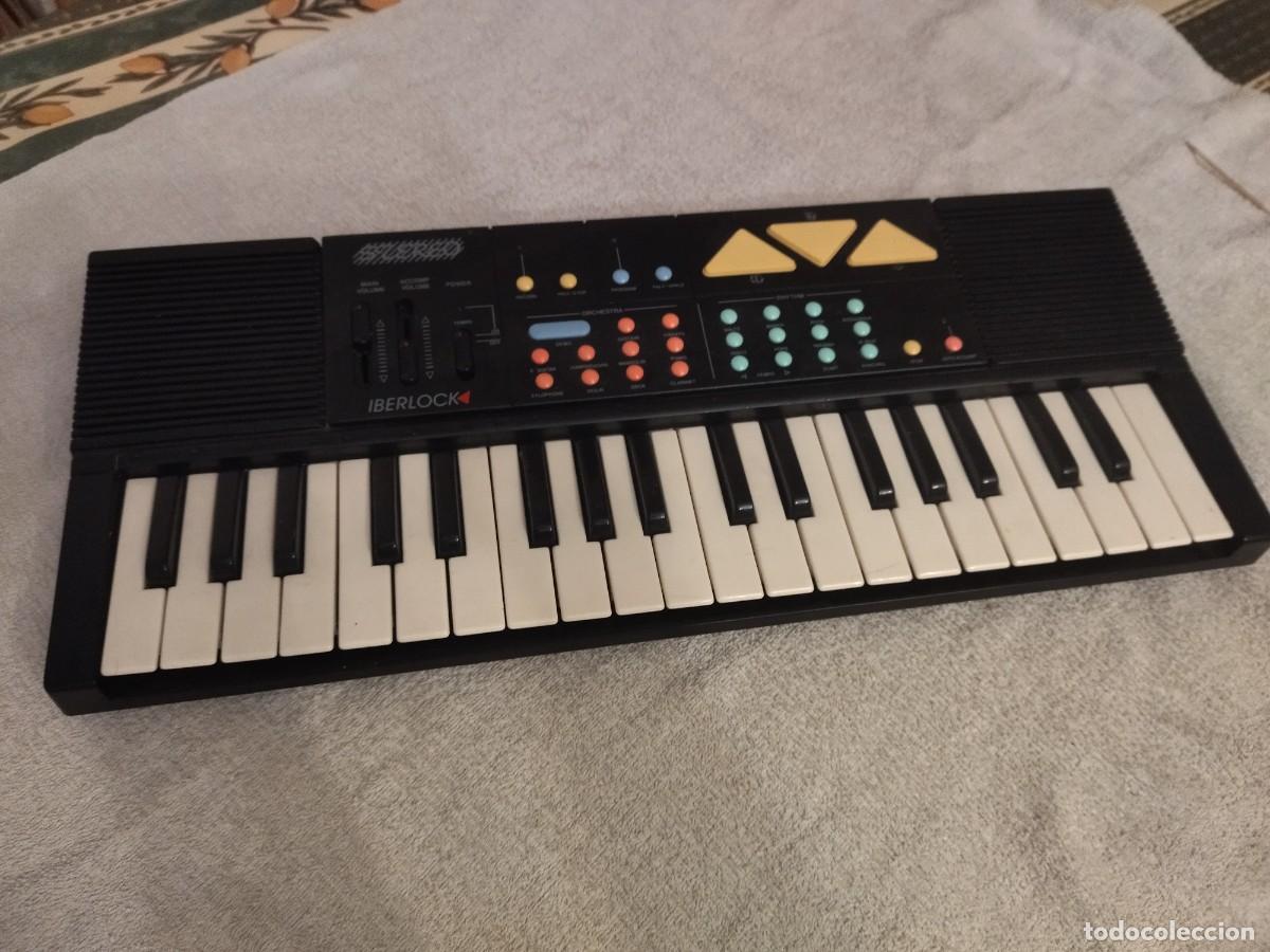 Instrumentos musicales: Teclado electr&oacute;nico stereo iberlock electronic keyboard MC-3700 - Foto 1