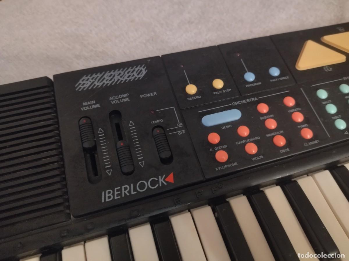 Instrumentos musicales: Teclado electr&oacute;nico stereo iberlock electronic keyboard MC-3700 - Foto 4
