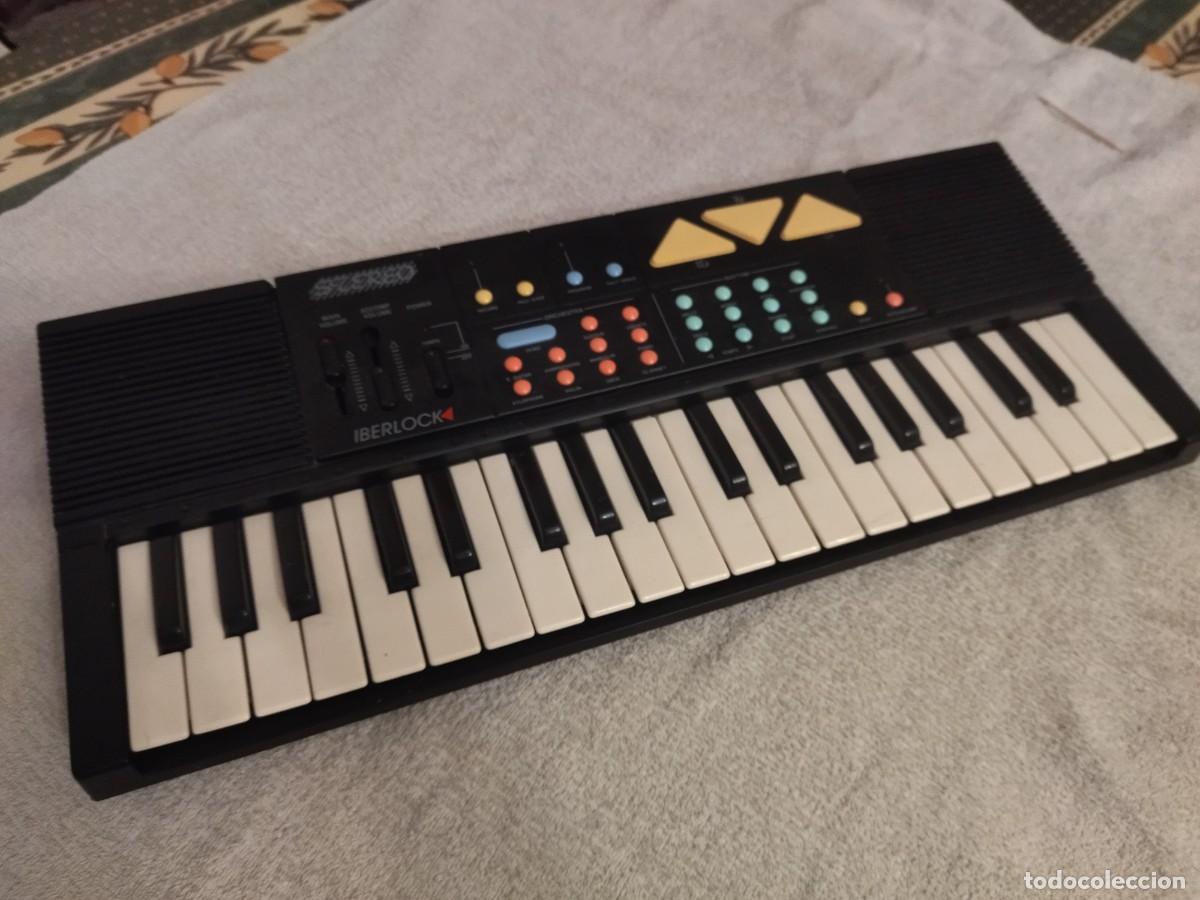 Instrumentos musicales: Teclado electr&oacute;nico stereo iberlock electronic keyboard MC-3700 - Foto 8
