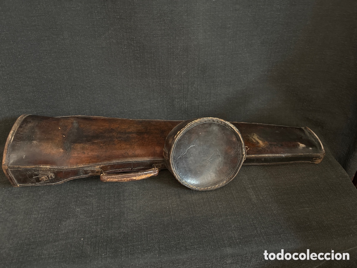 Instrumentos musicales: Tromb&oacute;n de varas. Con su funda de cuero. - Foto 9