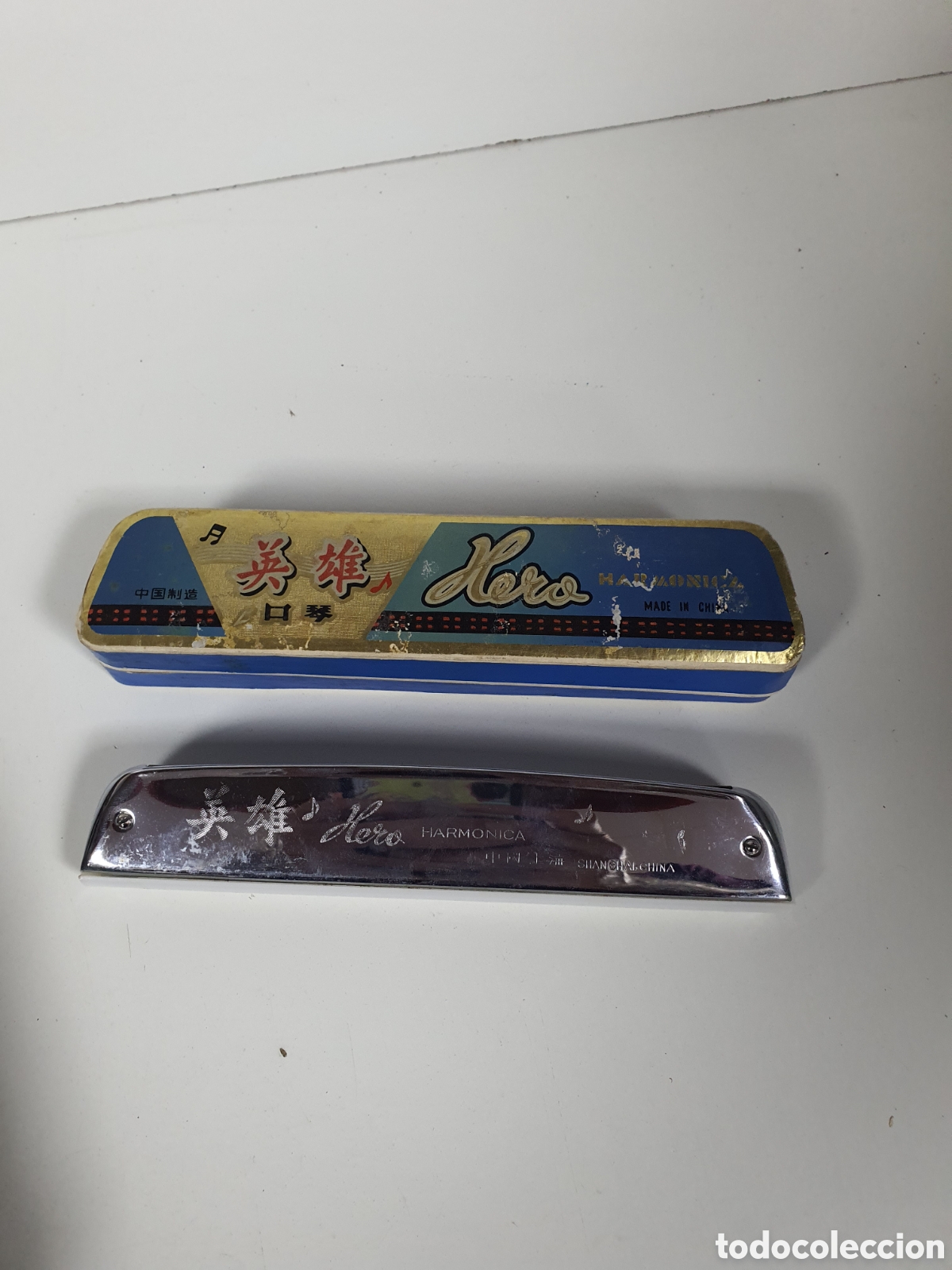 Instrumentos musicales: Harmonica hero con caja - Foto 1
