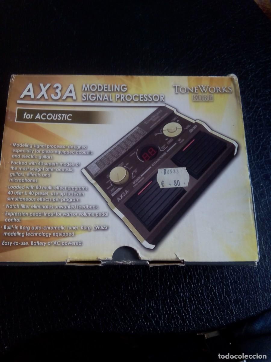 Instrumentos musicales: PROCESADOR DE SE&Ntilde;AL KORG TONEWORKS AX3A. MULTIEFECTOS PARA GUITARRA. - Foto 1