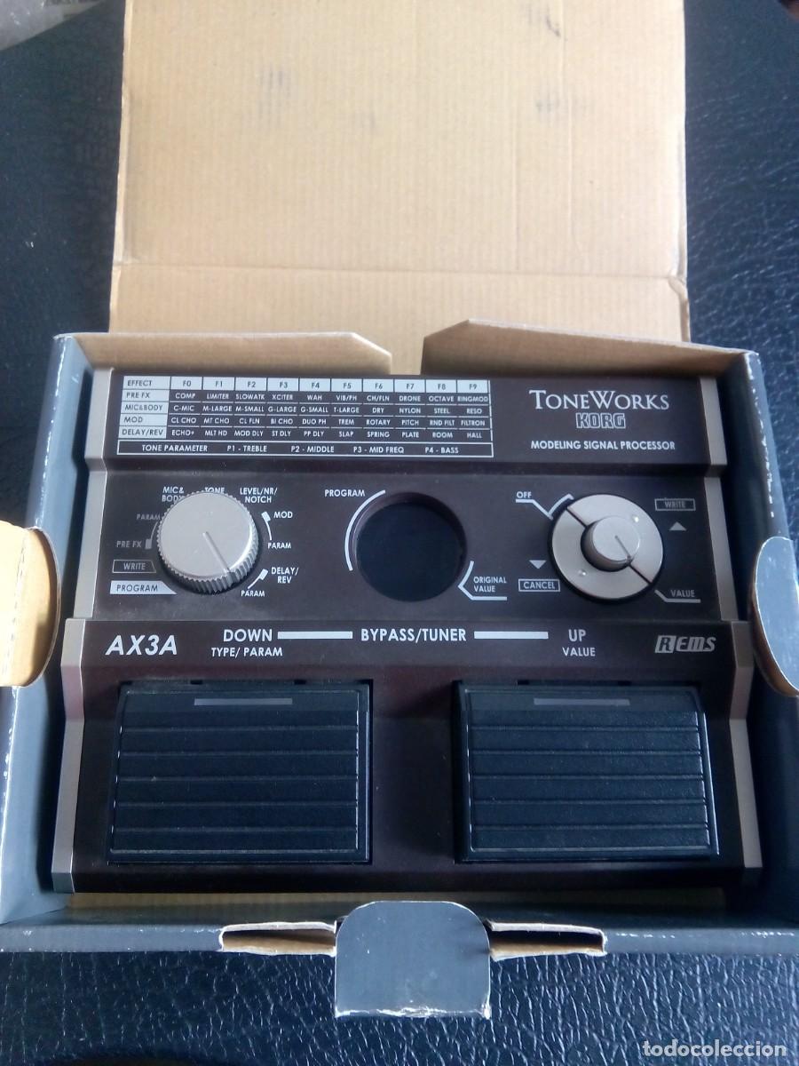 Instrumentos musicales: PROCESADOR DE SE&Ntilde;AL KORG TONEWORKS AX3A. MULTIEFECTOS PARA GUITARRA. - Foto 3