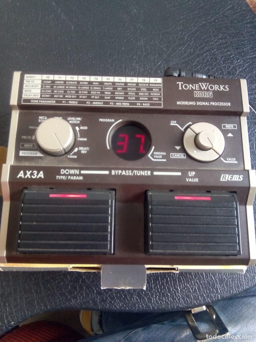 Instrumentos musicales: PROCESADOR DE SE&Ntilde;AL KORG TONEWORKS AX3A. MULTIEFECTOS PARA GUITARRA. - Foto 4