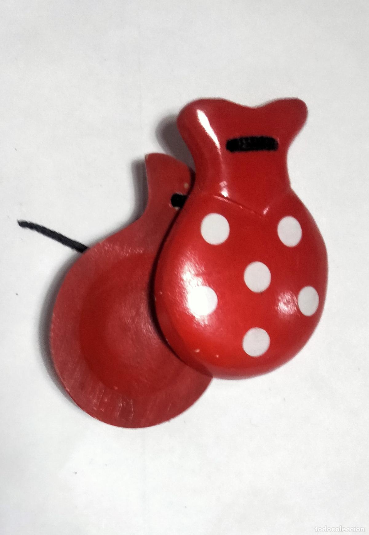 Instrumentos musicales: Casta&ntilde;uelas de madera - Foto 1