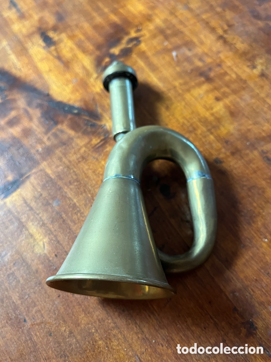 Instrumentos musicales: Cornetin de caza. Antiguo. - Foto 5
