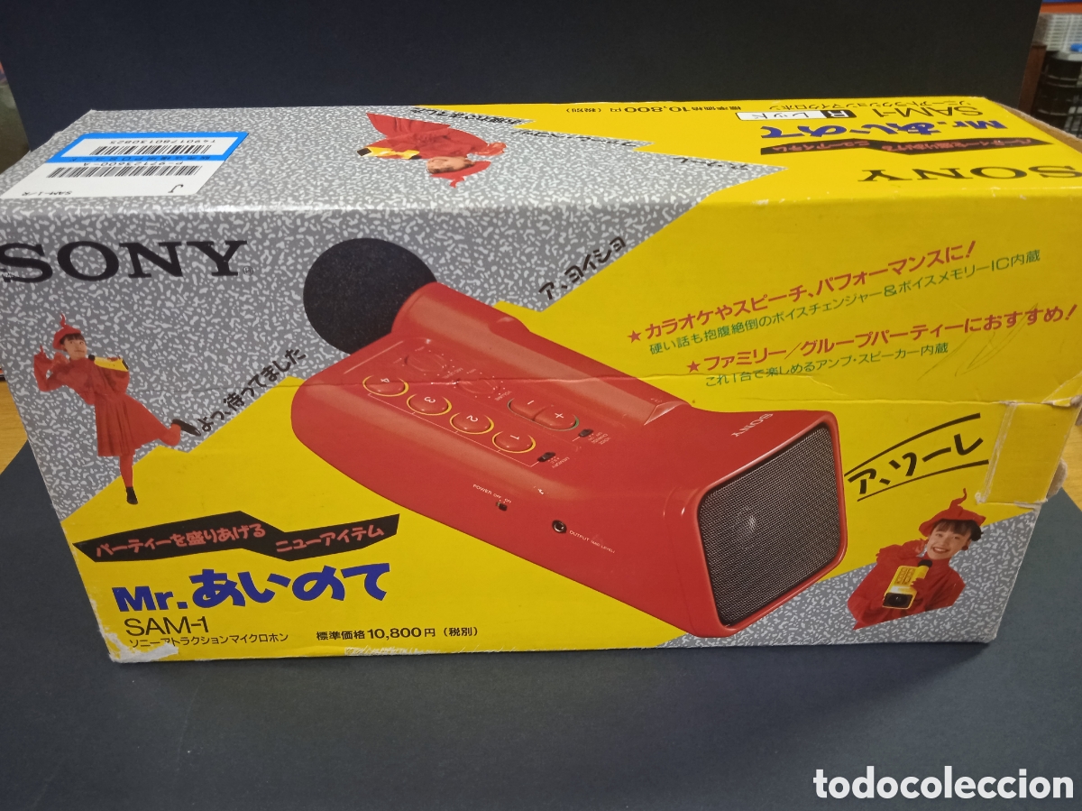Instrumentos musicales: Sony SAM-1 Atraction microphone RARO - Foto 1
