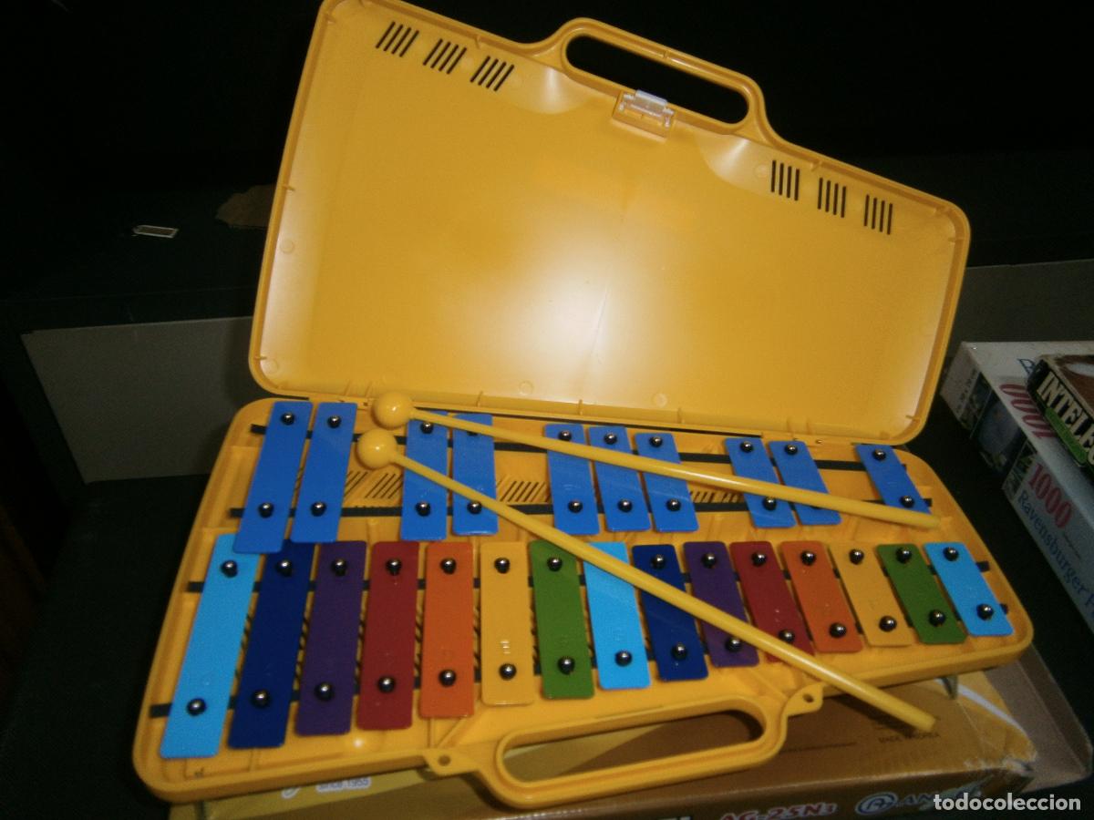 Instrumentos musicales: XILOFONO EN CAJA NUEVO SIN USAR - Foto 2