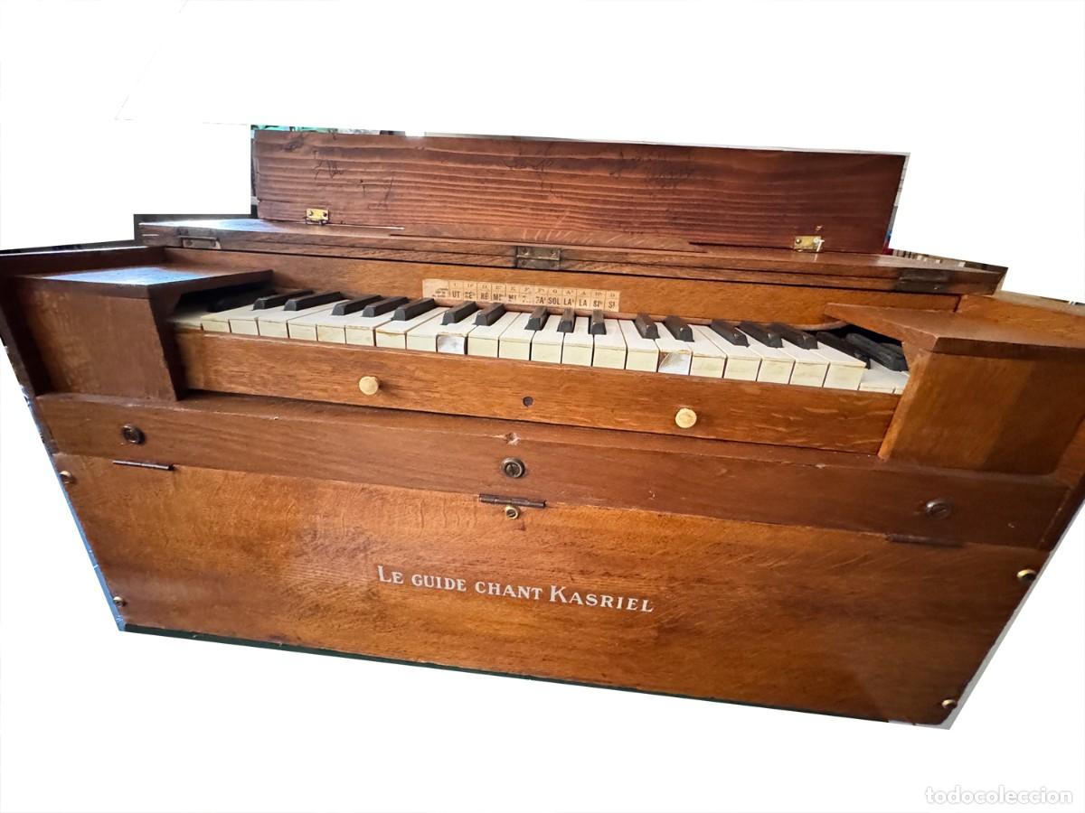 Instrumentos musicales: Organo Le Guide Chant Kasriel, armonio de museo - Foto 15