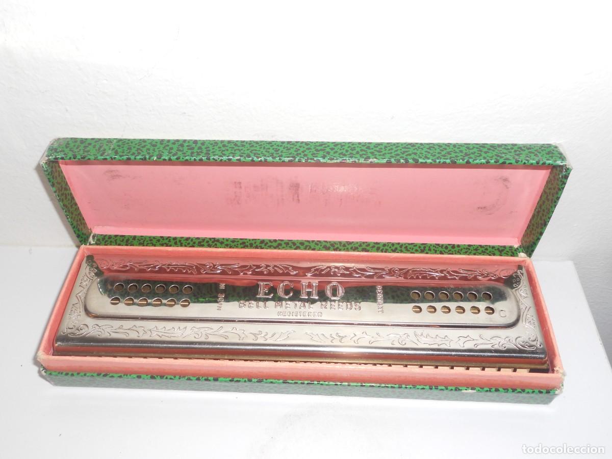 Instrumentos musicales: ANTIGUA ARMONICA THEECHO HARP ( M.HOHNER ) - Foto 1