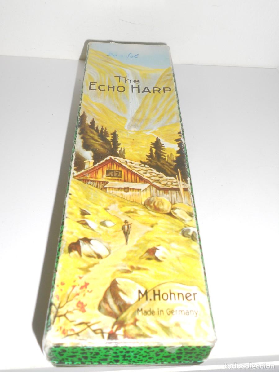 Instrumentos musicales: ANTIGUA ARMONICA THEECHO HARP ( M.HOHNER ) - Foto 2