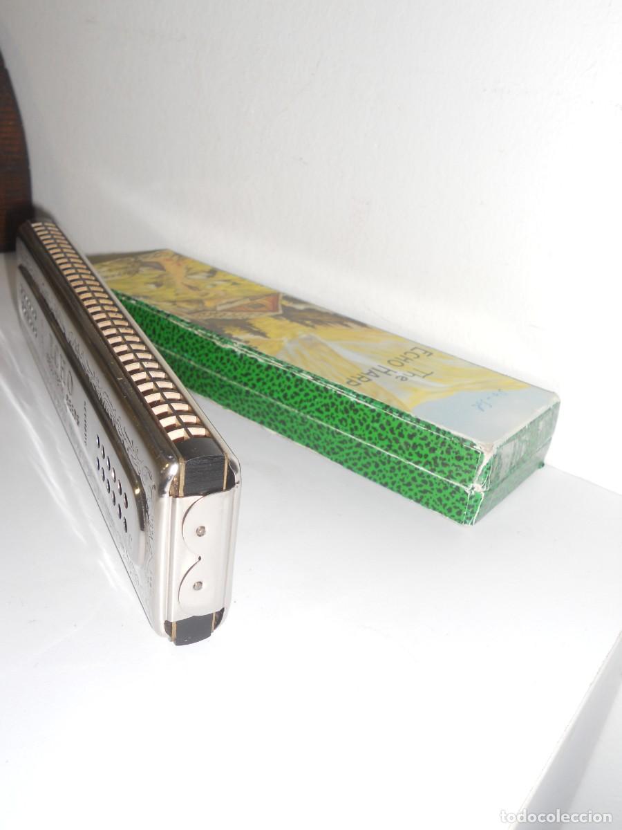 Instrumentos musicales: ANTIGUA ARMONICA THEECHO HARP ( M.HOHNER ) - Foto 4