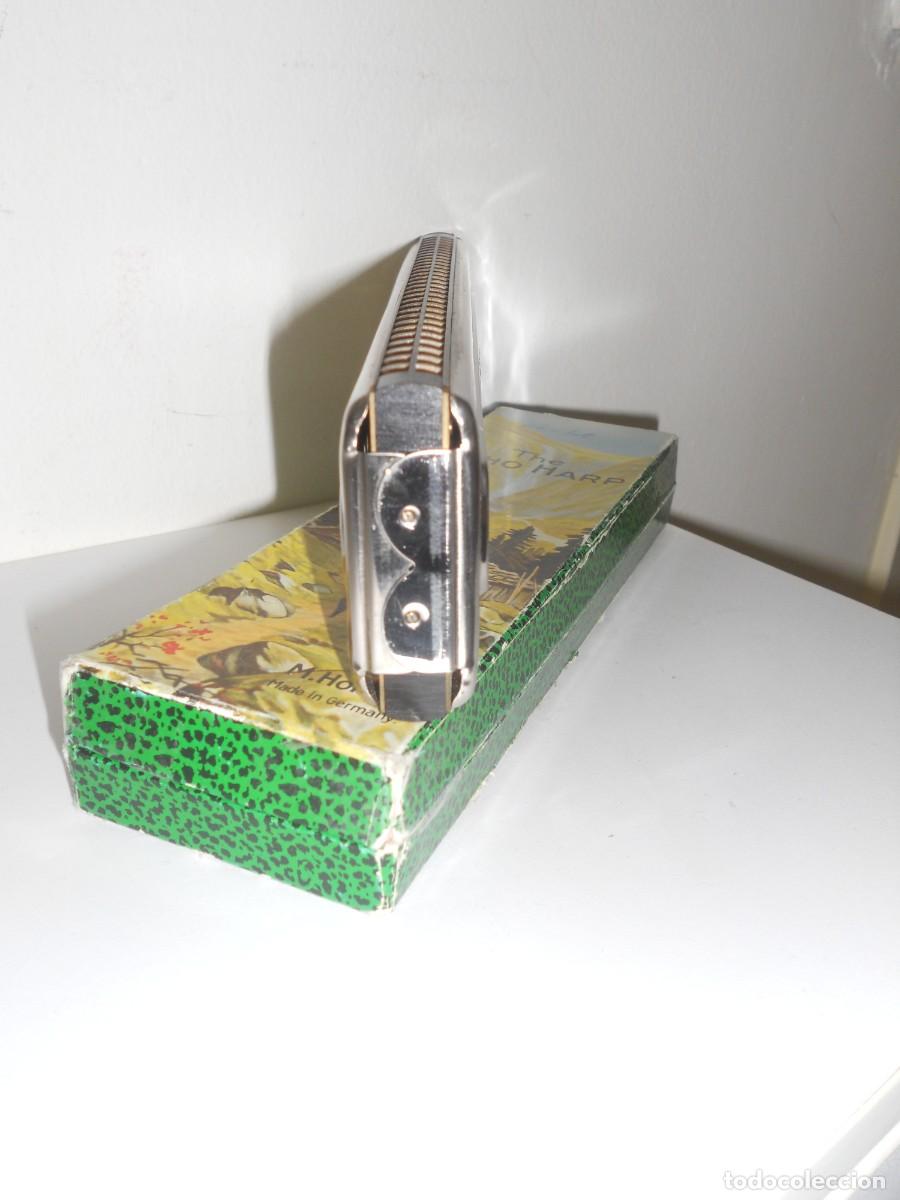 Instrumentos musicales: ANTIGUA ARMONICA THEECHO HARP ( M.HOHNER ) - Foto 5