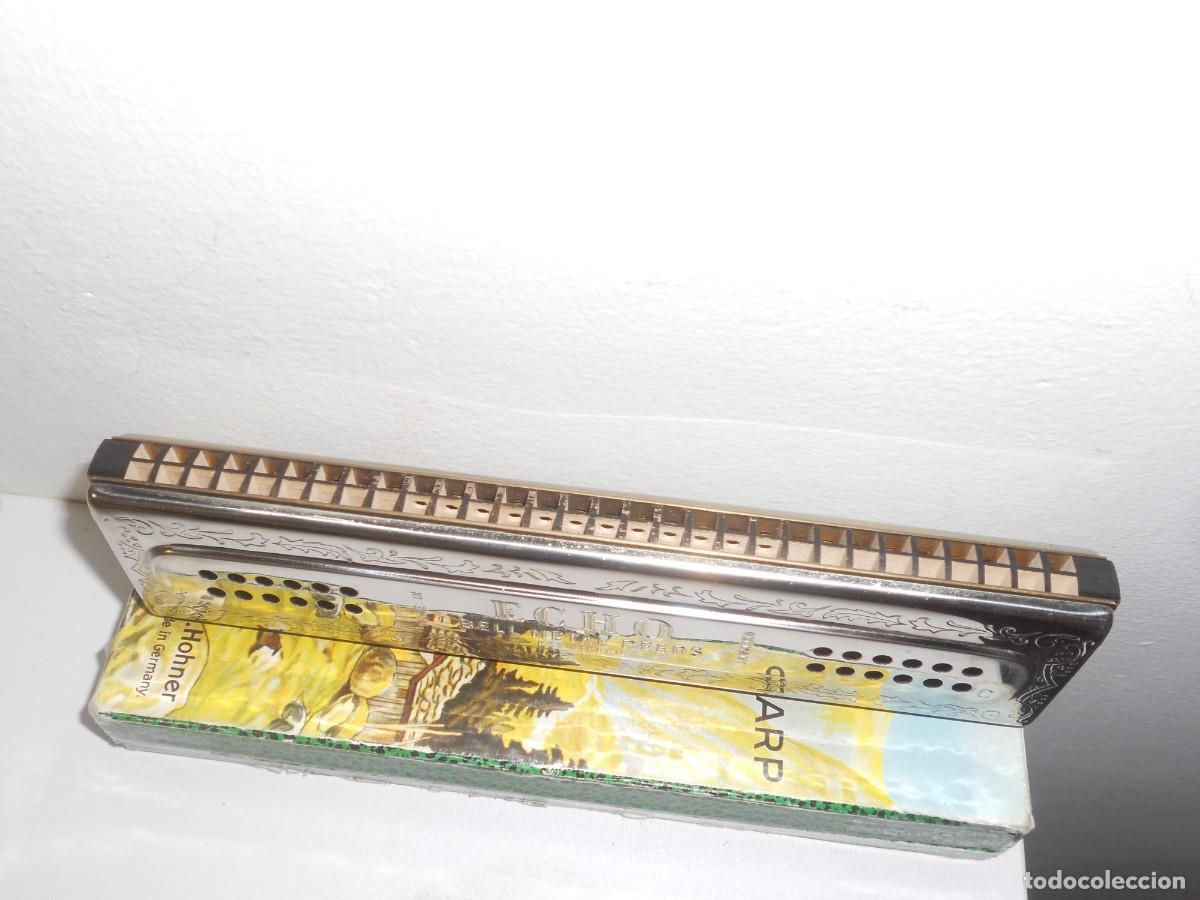 Instrumentos musicales: ANTIGUA ARMONICA THEECHO HARP ( M.HOHNER ) - Foto 6
