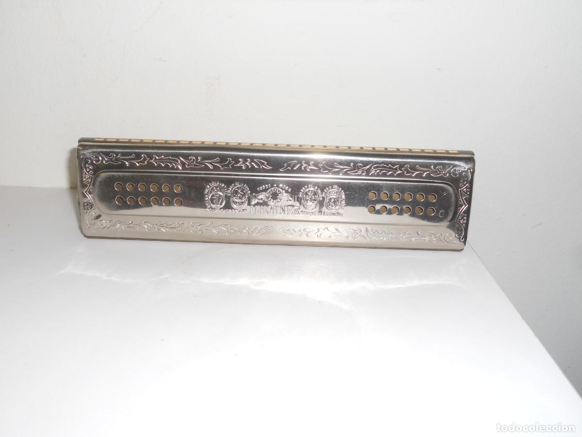 Instrumentos musicales: ANTIGUA ARMONICA THEECHO HARP ( M.HOHNER ) - Foto 7