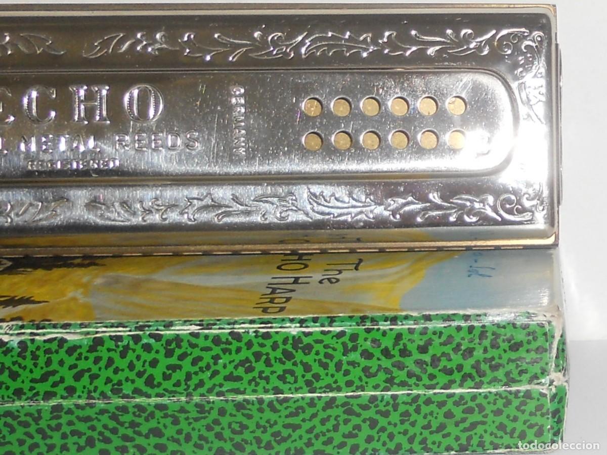 Instrumentos musicales: ANTIGUA ARMONICA THEECHO HARP ( M.HOHNER ) - Foto 10