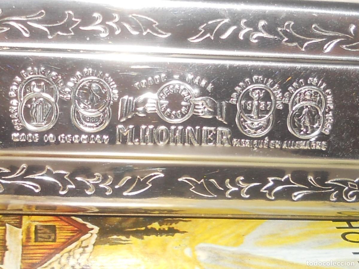 Instrumentos musicales: ANTIGUA ARMONICA THEECHO HARP ( M.HOHNER ) - Foto 11