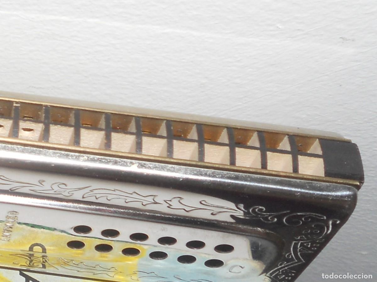 Instrumentos musicales: ANTIGUA ARMONICA THEECHO HARP ( M.HOHNER ) - Foto 13