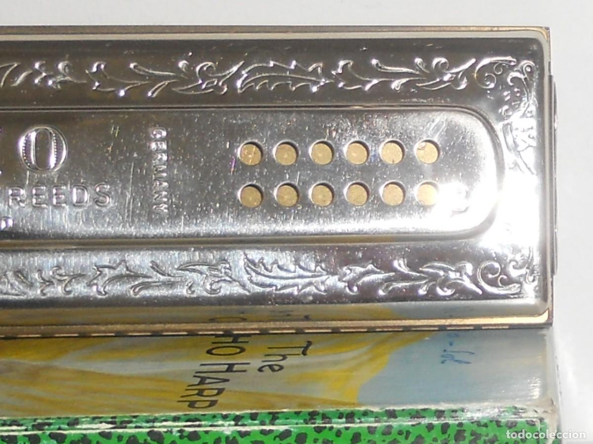 Instrumentos musicales: ANTIGUA ARMONICA THEECHO HARP ( M.HOHNER ) - Foto 17