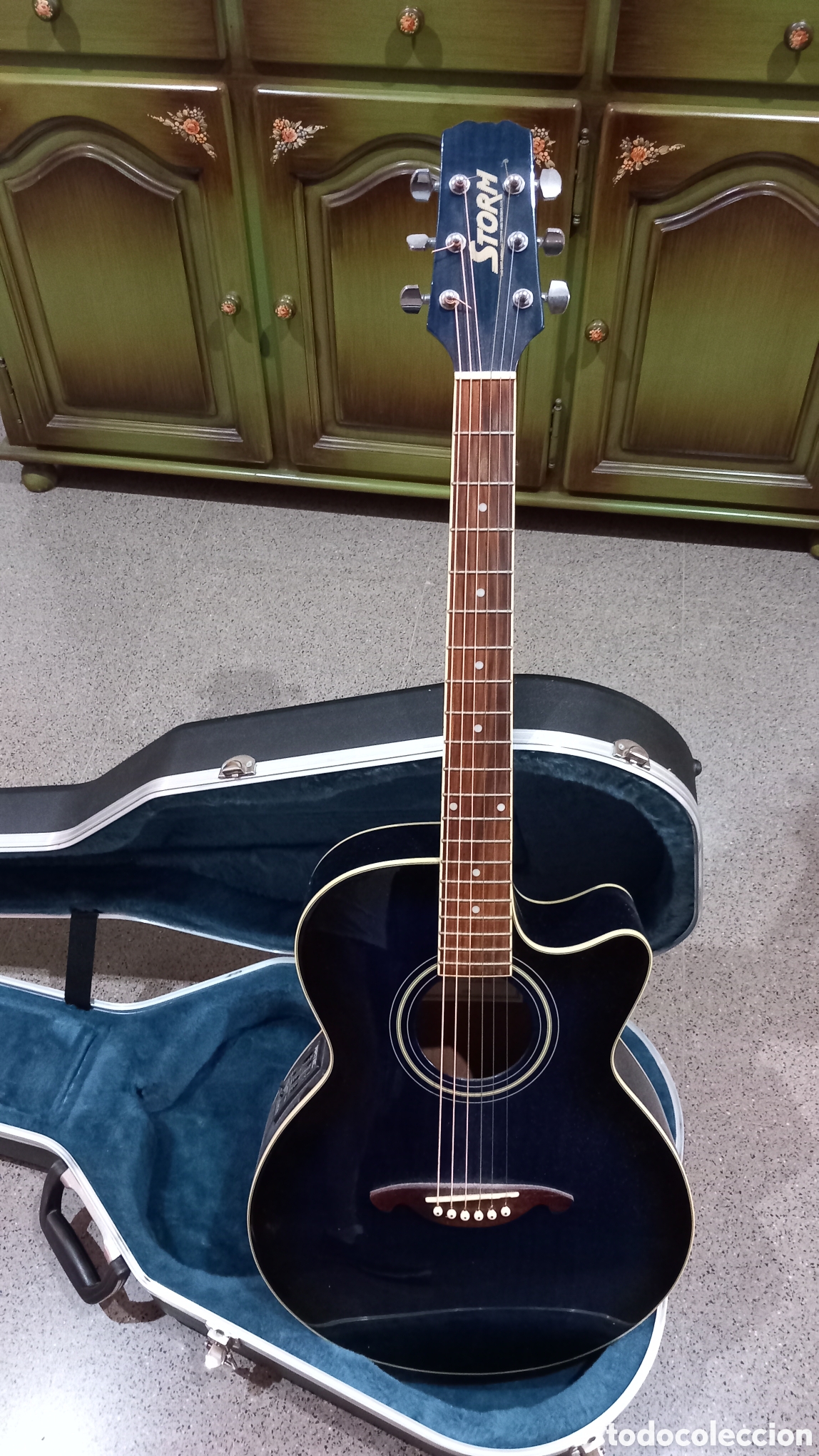 Instrumentos musicales: GUITARRA ELECTROAC&Uacute;STICA + Funda r&iacute;gida - Foto 1