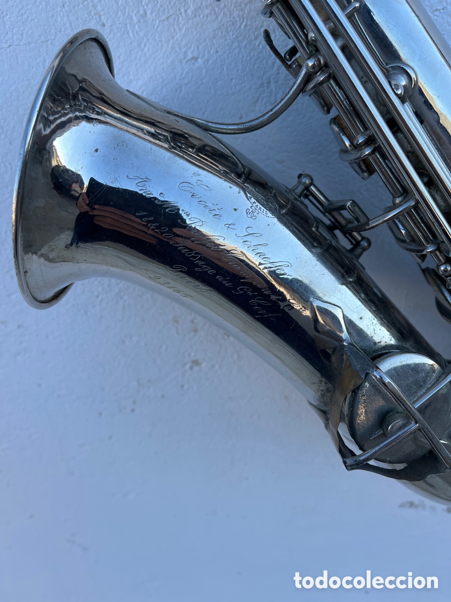 Instrumentos musicales: Saxof&oacute;n antiguo Buffet, Paris - Foto 5