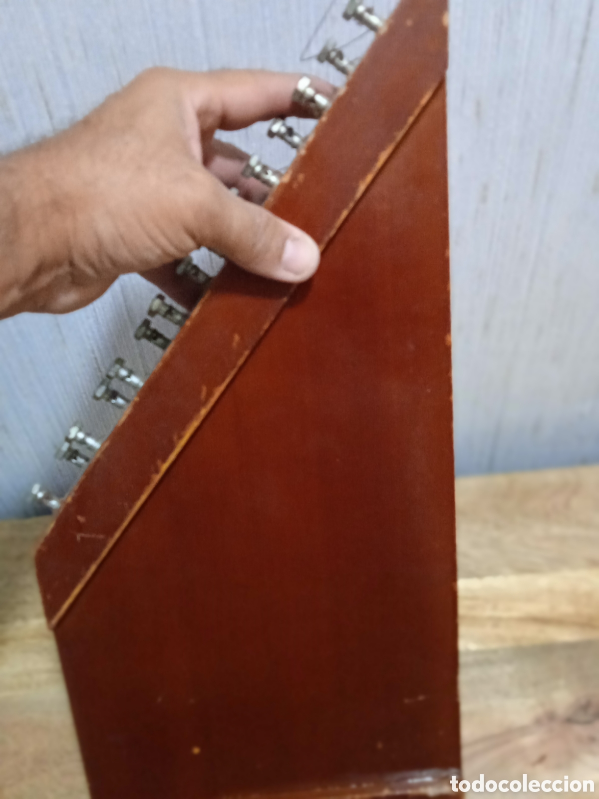 Instrumentos musicales: Citara antiguo en buen estado - Foto 2