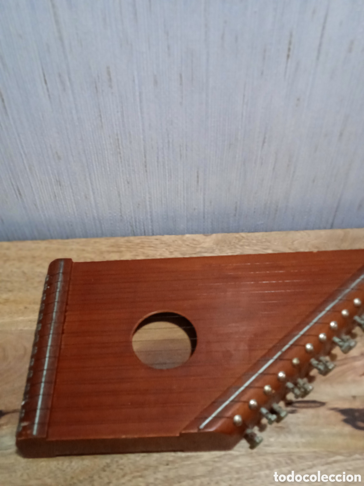 Instrumentos musicales: Citara antiguo en buen estado - Foto 1