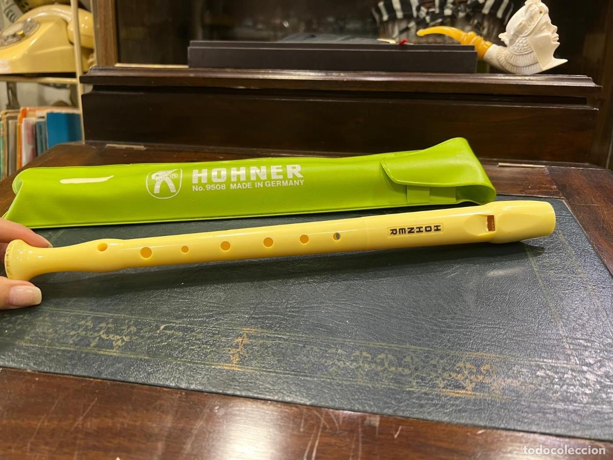 Instrumentos musicales: Flauta antigua con su funda - Foto 2