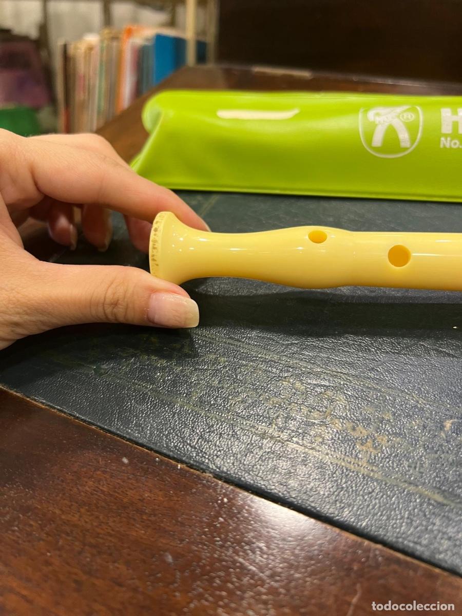 Instrumentos musicales: Flauta antigua con su funda - Foto 4