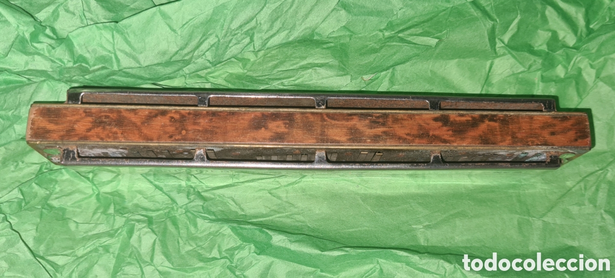 Instrumentos musicales: Antigua Gran Arm&oacute;nica ECHO M.HOHNER n&deg;4 - Foto 4
