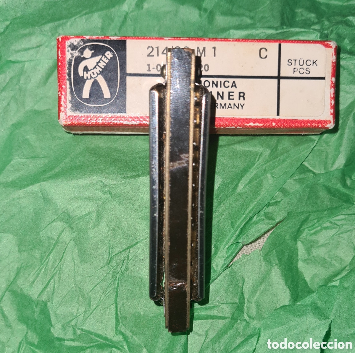 Instrumentos musicales: ARM&Oacute;NICA PICCOLO DE M. HONNER EN SU CAJA. - Foto 4