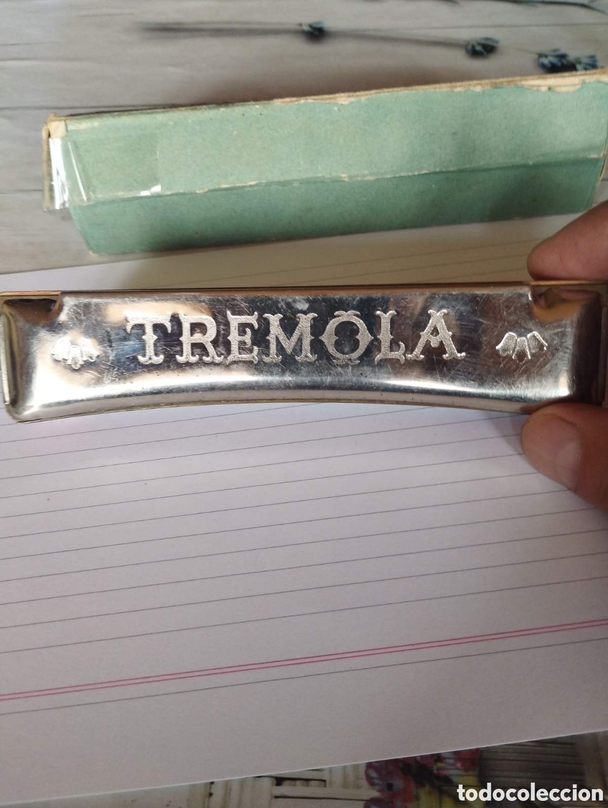 Instrumentos musicales: Arm&oacute;nica tremola con su caja - Foto 2