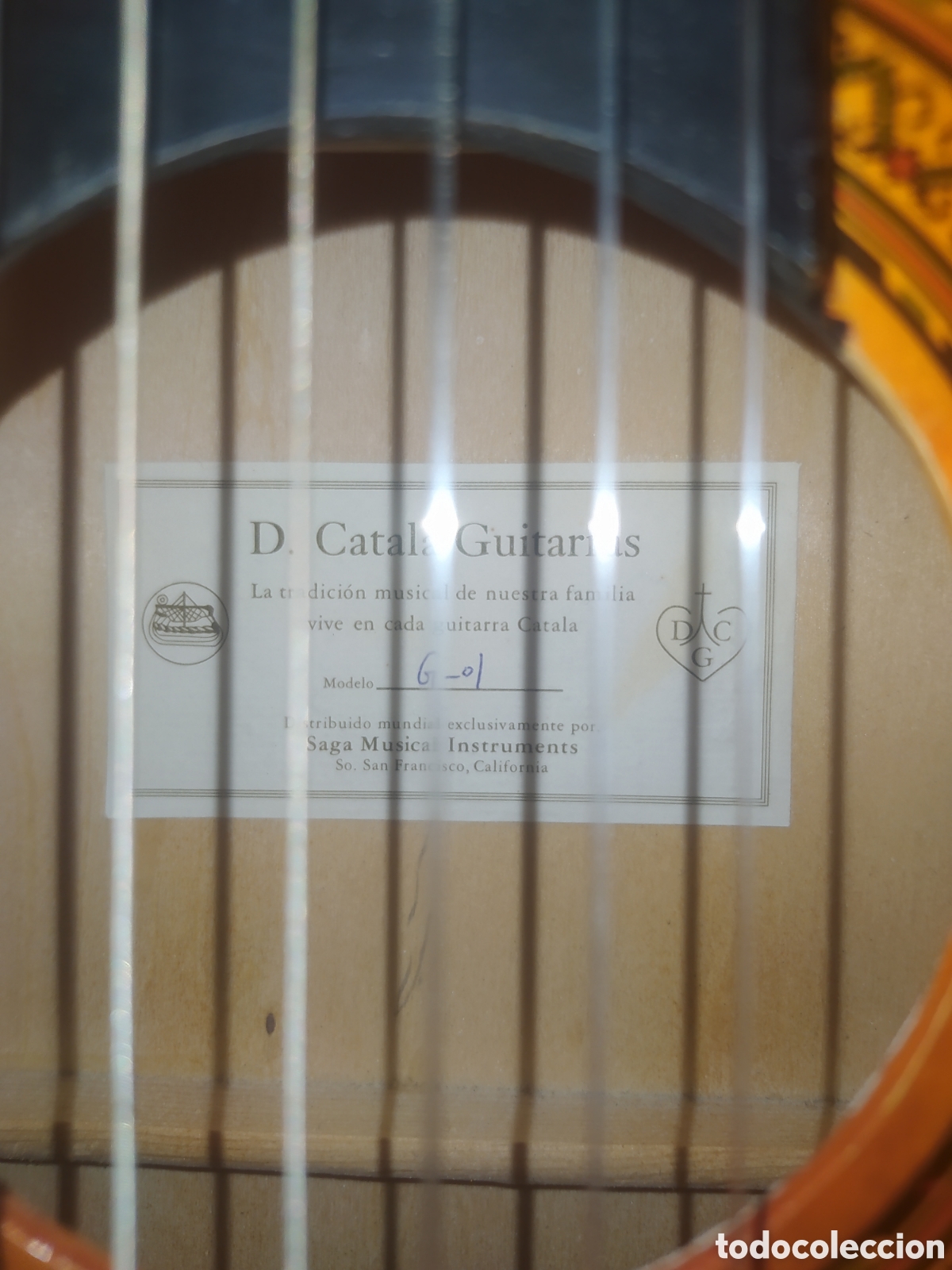 Instrumentos musicales: Guitarra Catala G-O1 - Foto 3