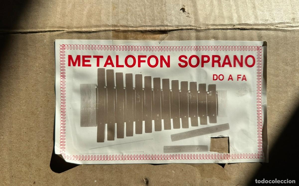 Instrumentos musicales: Metalofono Soprano DO a FA - diat&oacute;nico - Foto 2