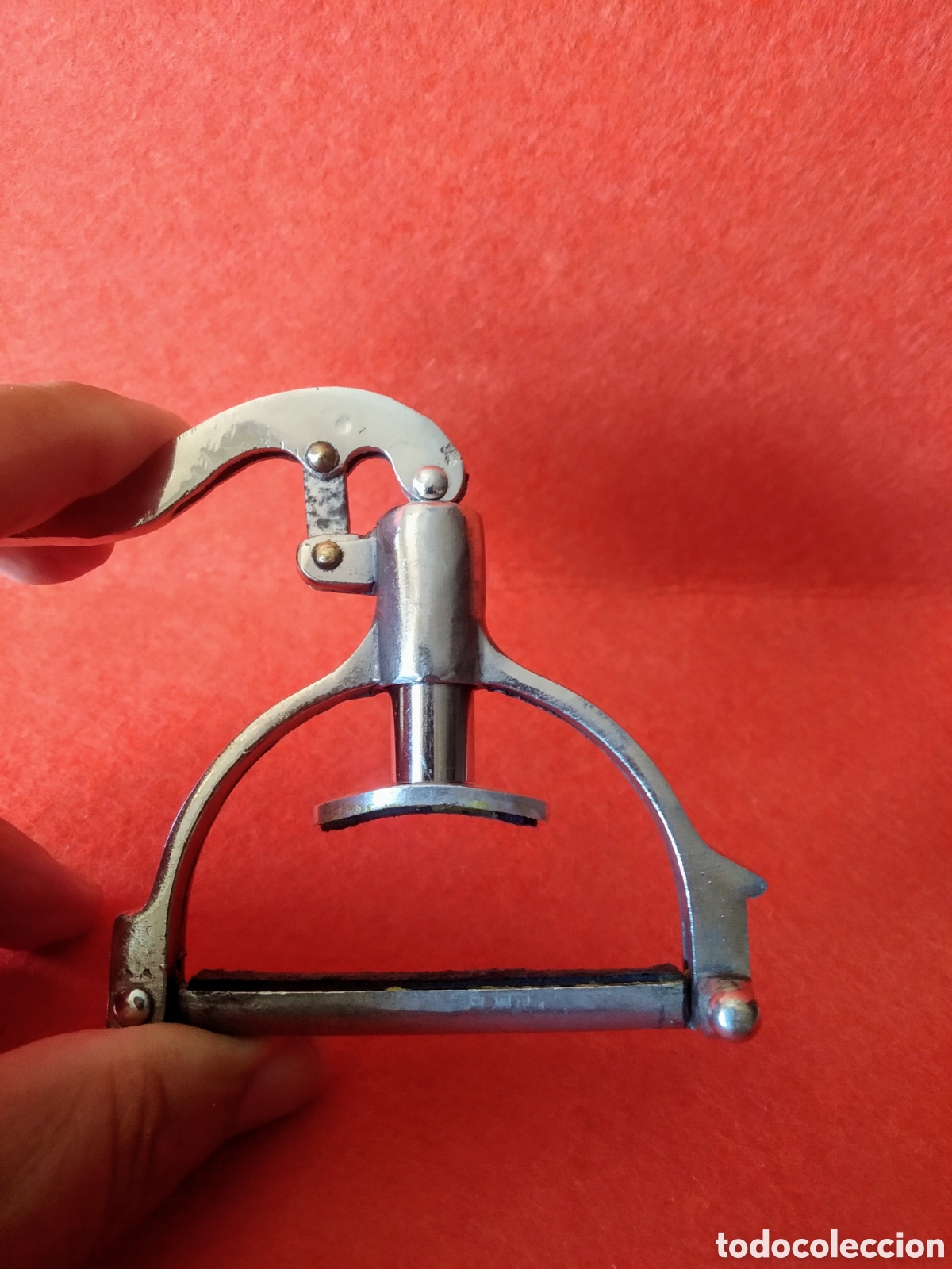 Instrumentos musicales: ANTIGUA CEJILLA DE PISTON PARA GUITARRA - Foto 2