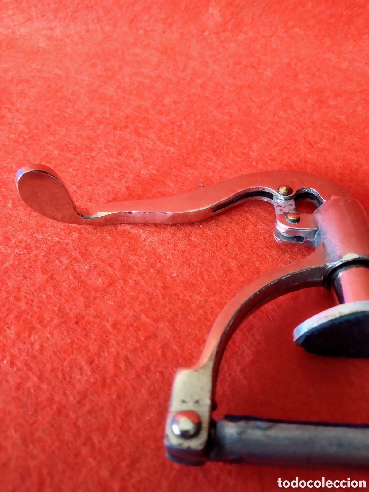 Instrumentos musicales: ANTIGUA CEJILLA DE PISTON PARA GUITARRA - Foto 7