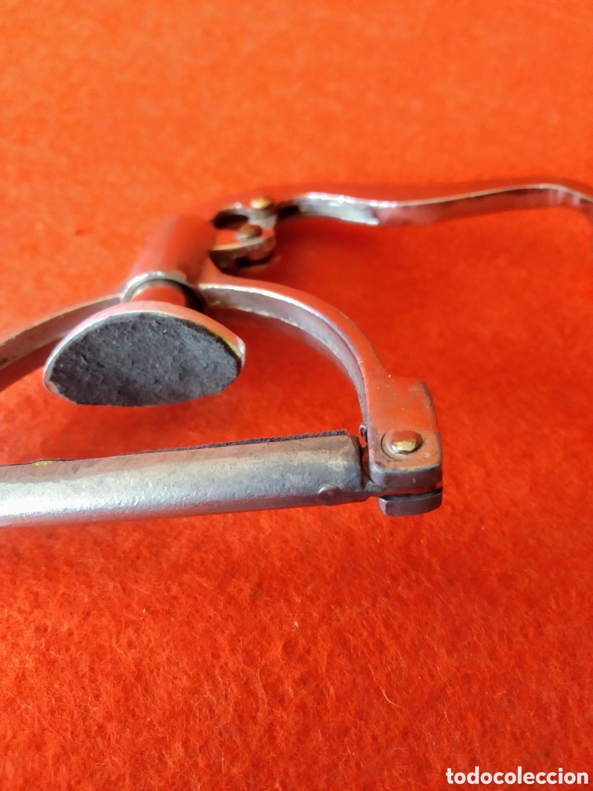 Instrumentos musicales: ANTIGUA CEJILLA DE PISTON PARA GUITARRA - Foto 9