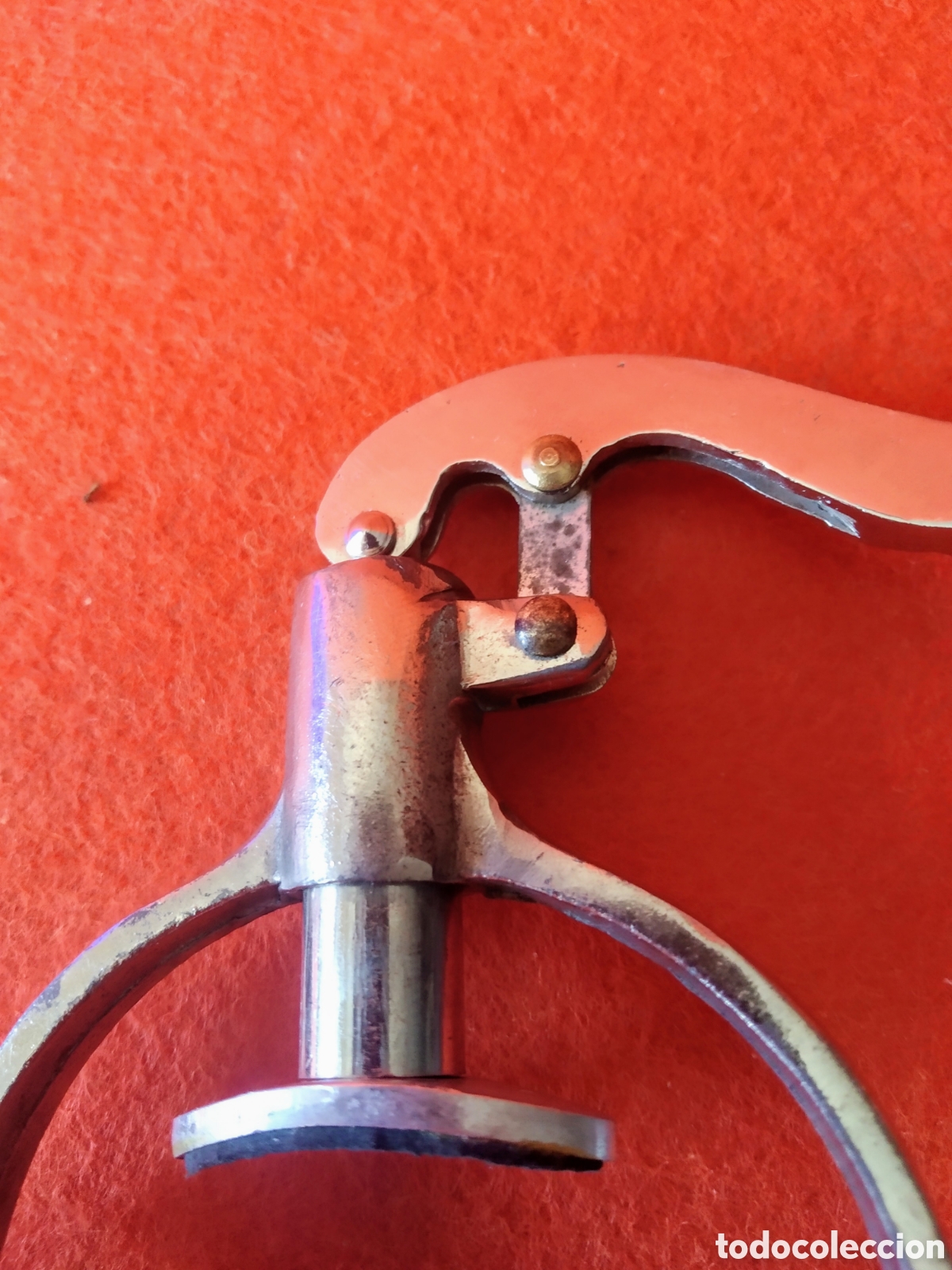 Instrumentos musicales: ANTIGUA CEJILLA DE PISTON PARA GUITARRA - Foto 11