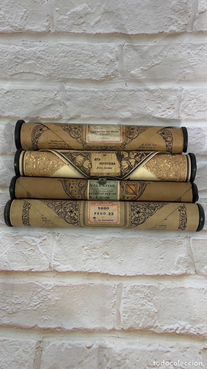 Instrumentos musicales: LOTE ROLLOS DE PIANOLA - Foto 1